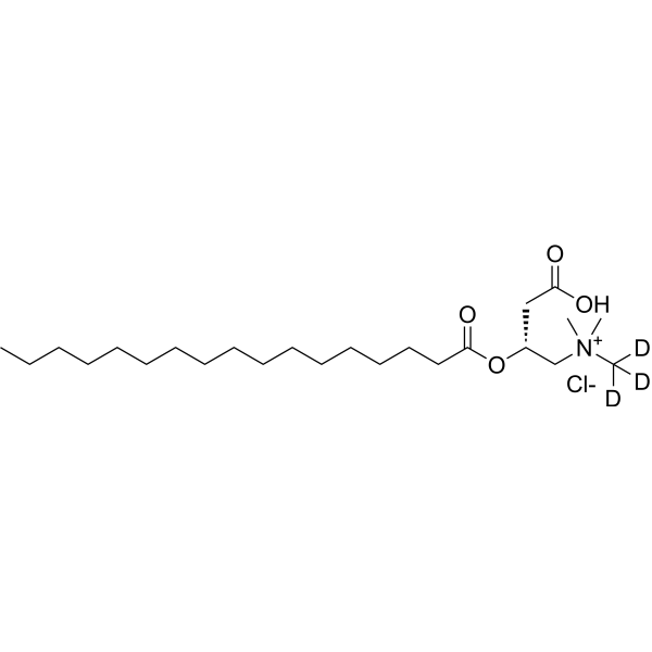 Heptadecanoyl-L-carnitine-d3 chloride